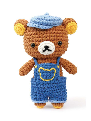 Комплект за плетене на една кука Graine Creative Rilakkuma Amigurumi Kit