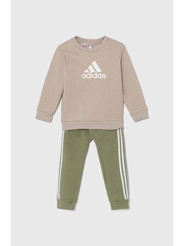 Детски анцуг adidas I BOS LOGOOG в зелено IZ4978