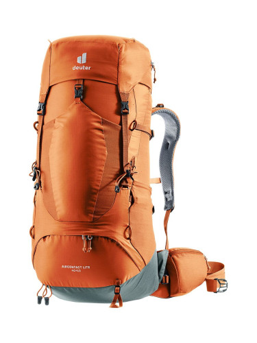 Раница Deuter Aircontact Lite 40 + 10 в оранжево голям размер с десен 334012393190