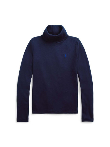 Детски пуловер Polo Ralph Lauren в тъмносиньо от лека материя 313850670012