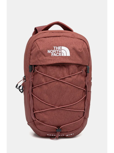 Раница The North Face Borealis Mini Backpack 10L в червено малък размер с изчистен дизайн NF0A52SWRIG1