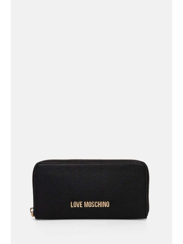 Портмоне Love Moschino дамски в черно JC5700PP0LLD0