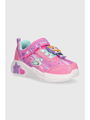 Детски маратонки Skechers SNUGGLE SNEAKS в черно 302214N