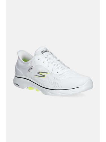 Обувки за бягане Skechers GO WALK 7 - Valin в бяло 216550