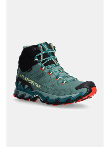 Обувки LA Sportiva Ultra Raptor II Mid Leather GTX в тюркоазено 34L734900