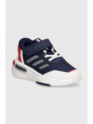 Детски маратонки adidas MARVEL CAP Racer EL K в тъмносиньо