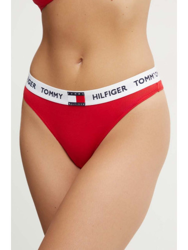 Прашки Tommy Hilfiger в червено UW0UW05616