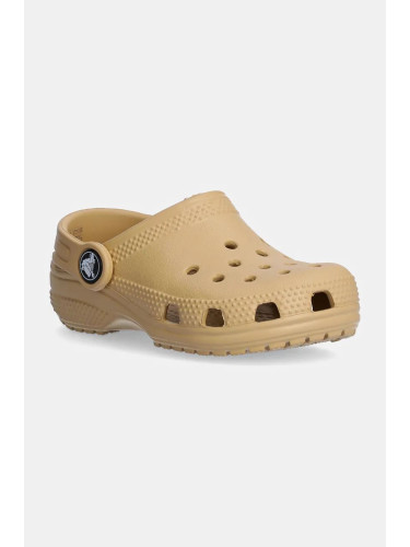 Детски чехли Crocs CLASSIC CLOG в бежово 206990