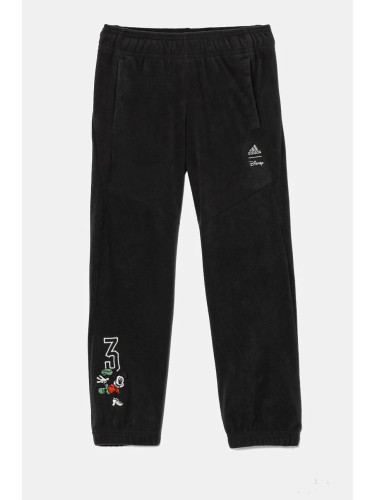 Детски спортен панталон adidas LK DY MM WI PNT в сиво с апликация IV9626