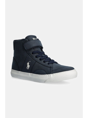 Детски маратонки Polo Ralph Lauren RYLEY MID в тъмносиньо RL01232410