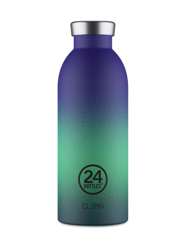 Термобутилка 24bottles Clima Bottle 500ml Borealis в зелено Clima.050.Borealis