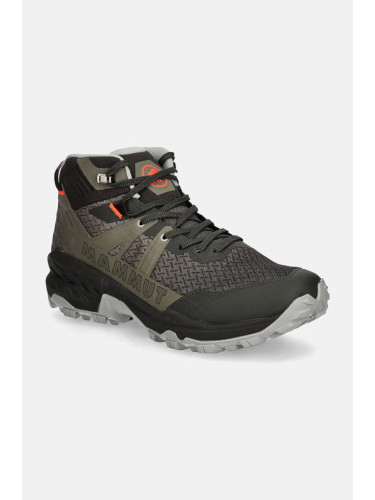 Обувки Mammut Sertig II Mid GTX в зелено