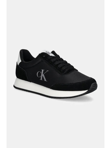 Маратонки Calvin Klein Jeans RUNNER LACEUP LOW MG MIX в черно YW0YW01615