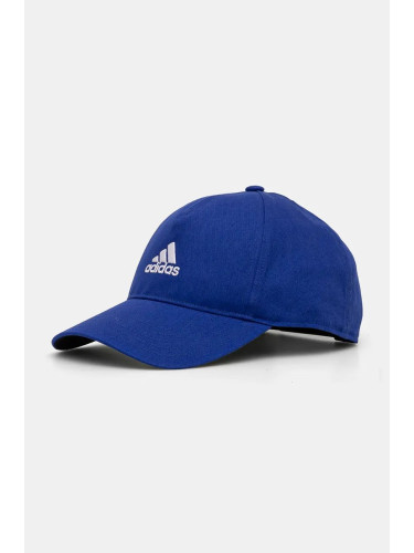 Детска шапка с козирка adidas Performance LK CAP в тъмносиньо с апликация IY5422