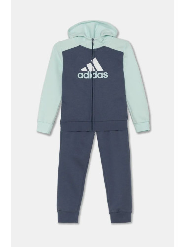 Детски анцуг adidas LK BL FL TS в синьо IX7318