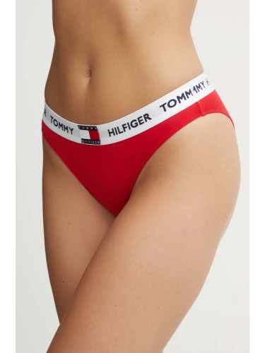 Бикини Tommy Hilfiger в червено UW0UW05617