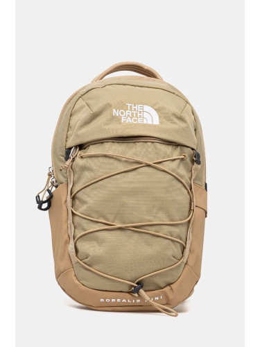 Раница The North Face Borealis Mini Backpack 10L в жълто малък размер с изчистен дизайн NF0A52SWLK51