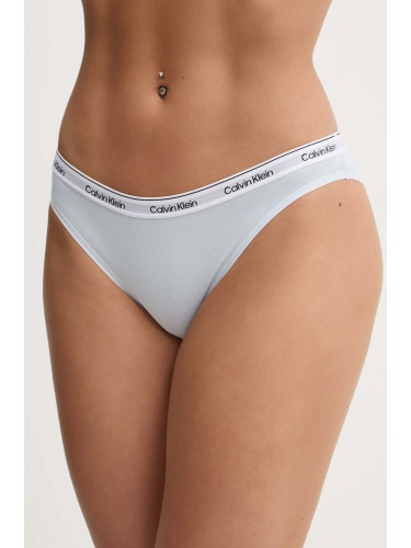 Бикини Calvin Klein Underwear в синьо 000QD5044E