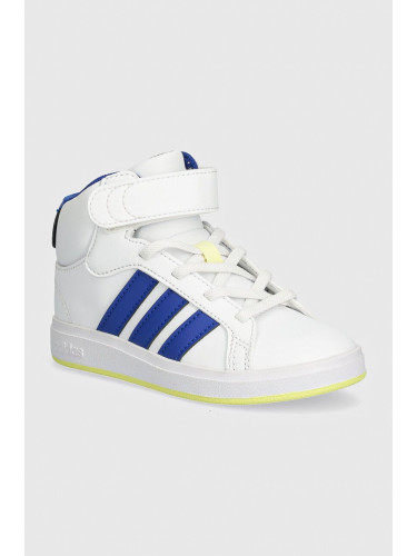 Детски маратонки adidas GRAND COURT MID в бяло IE3861