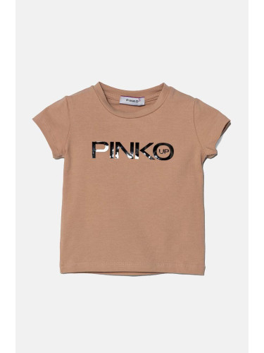 Детска тениска Pinko Up в розово F4PIBGTH186