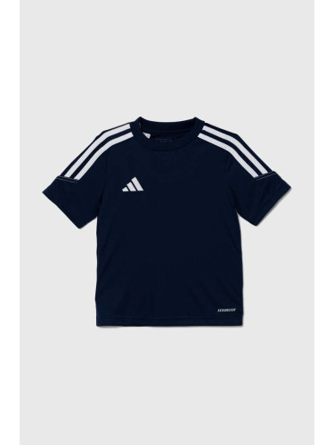 Детска тениска adidas Performance TIRO23 CBTRJSYY в тъмносиньо с десен HZ0179