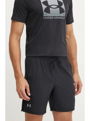 Къс панталон за бягане Under Armour Launch 7 Unlined в черно 1382622