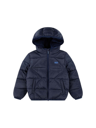 Детско яке Levi's SHERPA LINED PUFFER JKT в синьо 9EL257