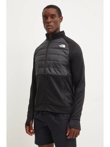 Спортен суичър The North Face Reaxion Hybrid в черно  NF0A8946KT01