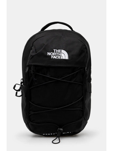 Раница The North Face Borealis Mini Backpack 10L в черно малък размер с апликация NF0A52SW4HF1