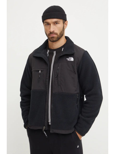 Яке The North Face Retro Denali Jacket в черно с изчистен дизайн NF0A88XHJK31