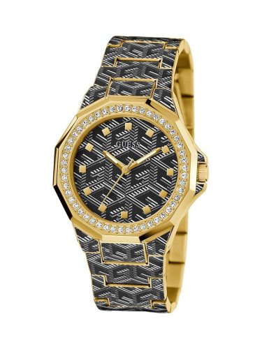 Часовник Guess дамски в сиво GW0597L1