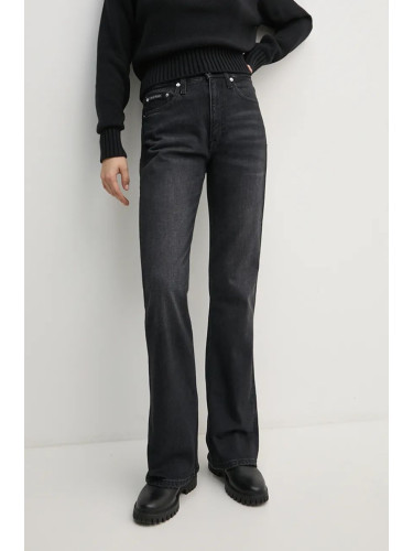 Дънки Calvin Klein Jeans с висока талия J20J224024