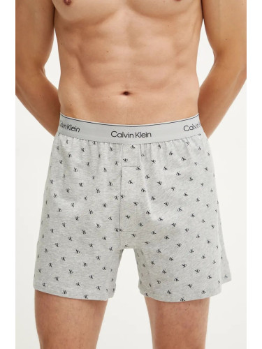 Боксерки Calvin Klein Underwear в сиво 000NM2848E