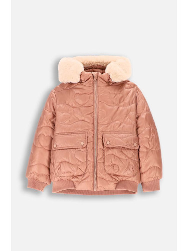 Детско яке Coccodrillo в розово OUTERWEAR GIRL KIDS