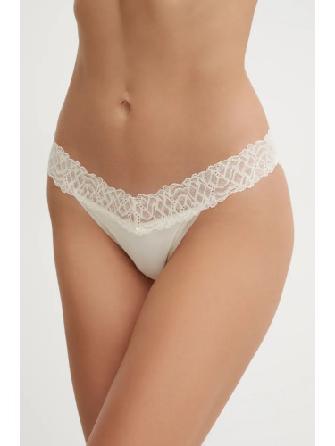 Бикини Calvin Klein Underwear в бежово 000QF7930E