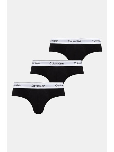 Слипове Calvin Klein Underwear (3 броя) в черно 000NB3962A