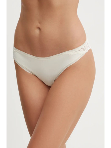 Бикини тип бразилиана Calvin Klein Underwear в бежово 000QF7829E