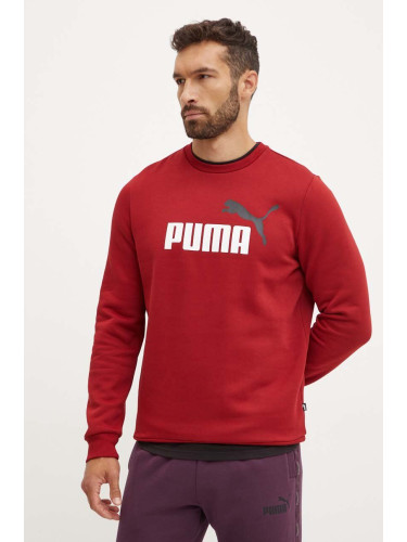 Суичър Puma в червено с принт 586762