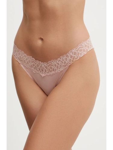 Бикини Calvin Klein Underwear в розово 000QF7930E