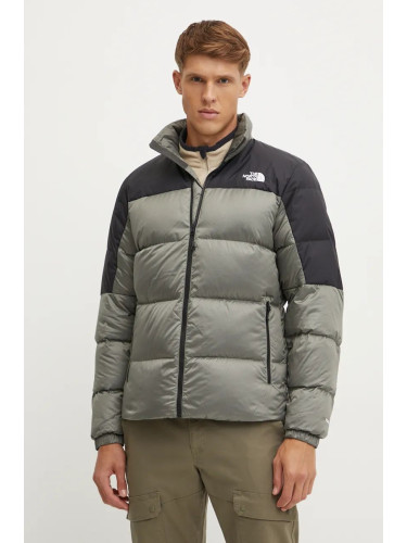 Пухено спортно яке The North Face Diablo 2.0 в зелено зимен модел NF0A89930IM1