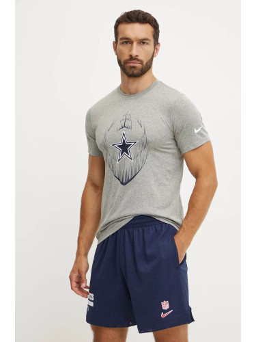 Тениска Nike Dallas Cowboys в сиво с принт NKGK-06G-7RD-JKV