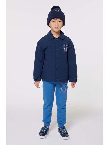 Детско яке Kenzo Kids в тъмносиньо K60721