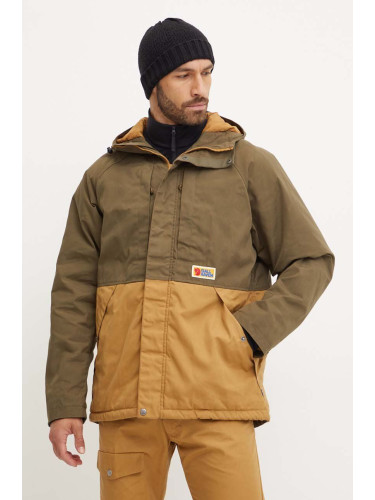 Яке за спортове на открито Fjallraven Vardag Lite Padded в зелено F84128.625.232