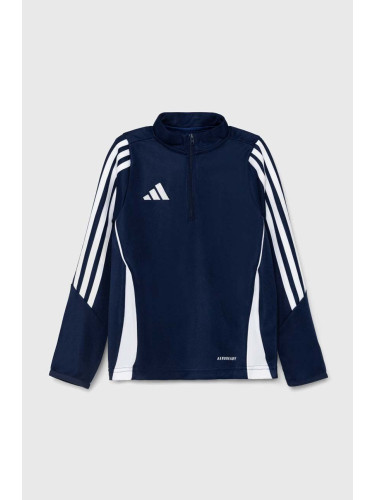 Детски суичър adidas Performance TIRO24 TRTOPY в синьо с апликация IR9360