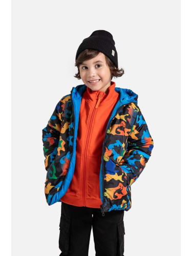 Детско яке с две лица Coccodrillo в синьо OUTERWEAR BOY KIDS