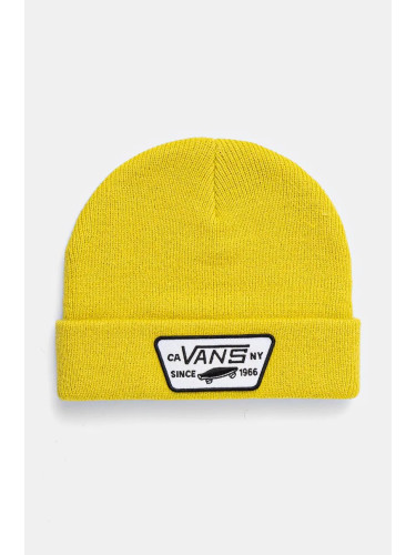 Детска шапка Vans MILFORD BEANIE в зелено  VN0A36OJCIC1