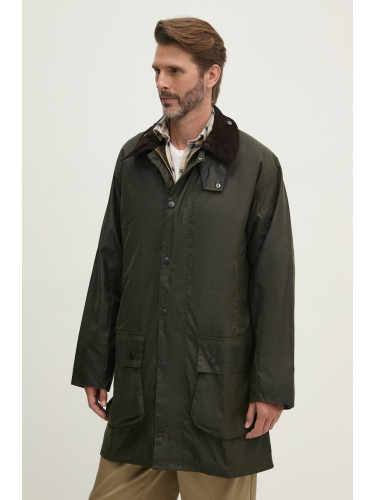 Яке Barbour в зелено преходен модел MWX0008