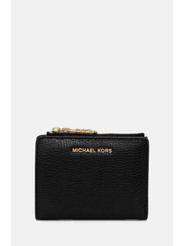 Кожен портфейл MICHAEL Michael Kors дамски в черно 32S4G8ED7L