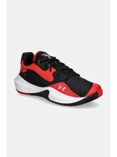 Баскетболни обувки Under Armour Lockdown 7 Low в червено 3027646