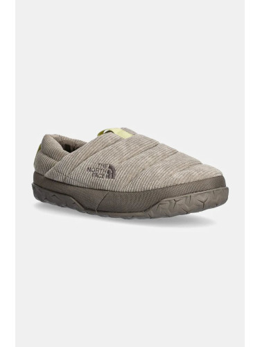 Пантофи The North Face Nuptse Mule Corduroy в сиво NF0A7W4M5II1